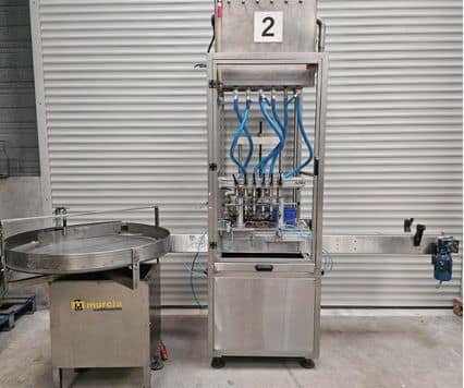 Remplisseuse lineaire par gravite a niveau constant MURCIA MC 600 2009 Reconditionné - Équipement professionnel d'occasion - Smart Reuse