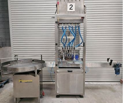 Remplisseuse lineaire par gravite a niveau constant MURCIA MC 600 2009 Reconditionné - Équipement professionnel d'occasion - Smart Reuse
