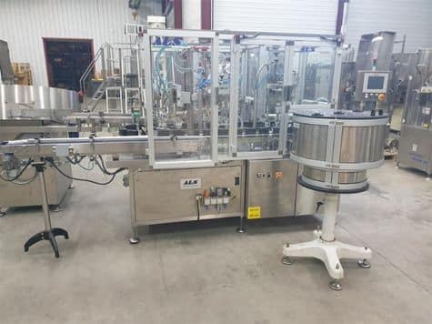 Remplisseuse boucheuse - visseuse rotative pour flacons ALS APUS 4 ALS APUS 4 2015 Reconditionné - Équipement professionnel d'occasion - Smart Reuse