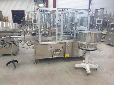 Remplisseuse boucheuse - visseuse rotative pour flacons ALS APUS 4 ALS APUS 4 2015 Reconditionné - Équipement professionnel d'occasion - Smart Reuse