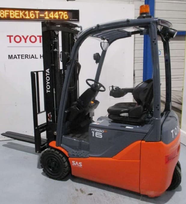Chariot frontal électrique TOYOTA 8FBEK16T 2020 Reconditionné - Équipement professionnel d'occasion - Smart Reuse