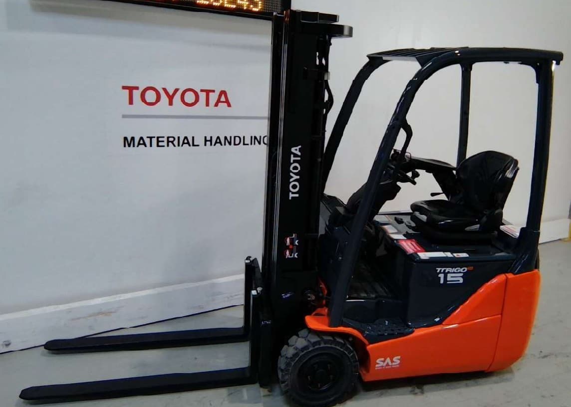Chariot frontal électrique TOYOTA 8FBE15T 2020 Reconditionné - Équipement professionnel d'occasion - Smart Reuse