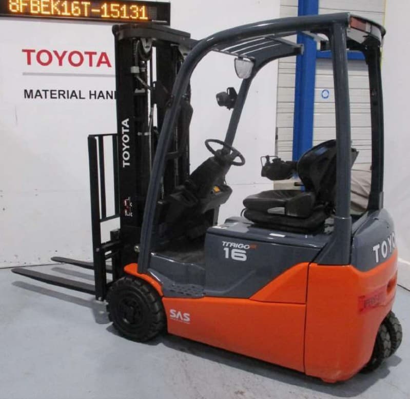 Chariot frontal électrique TOYOTA 8FBEK16T 2021 Reconditionné - Équipement professionnel d'occasion - Smart Reuse