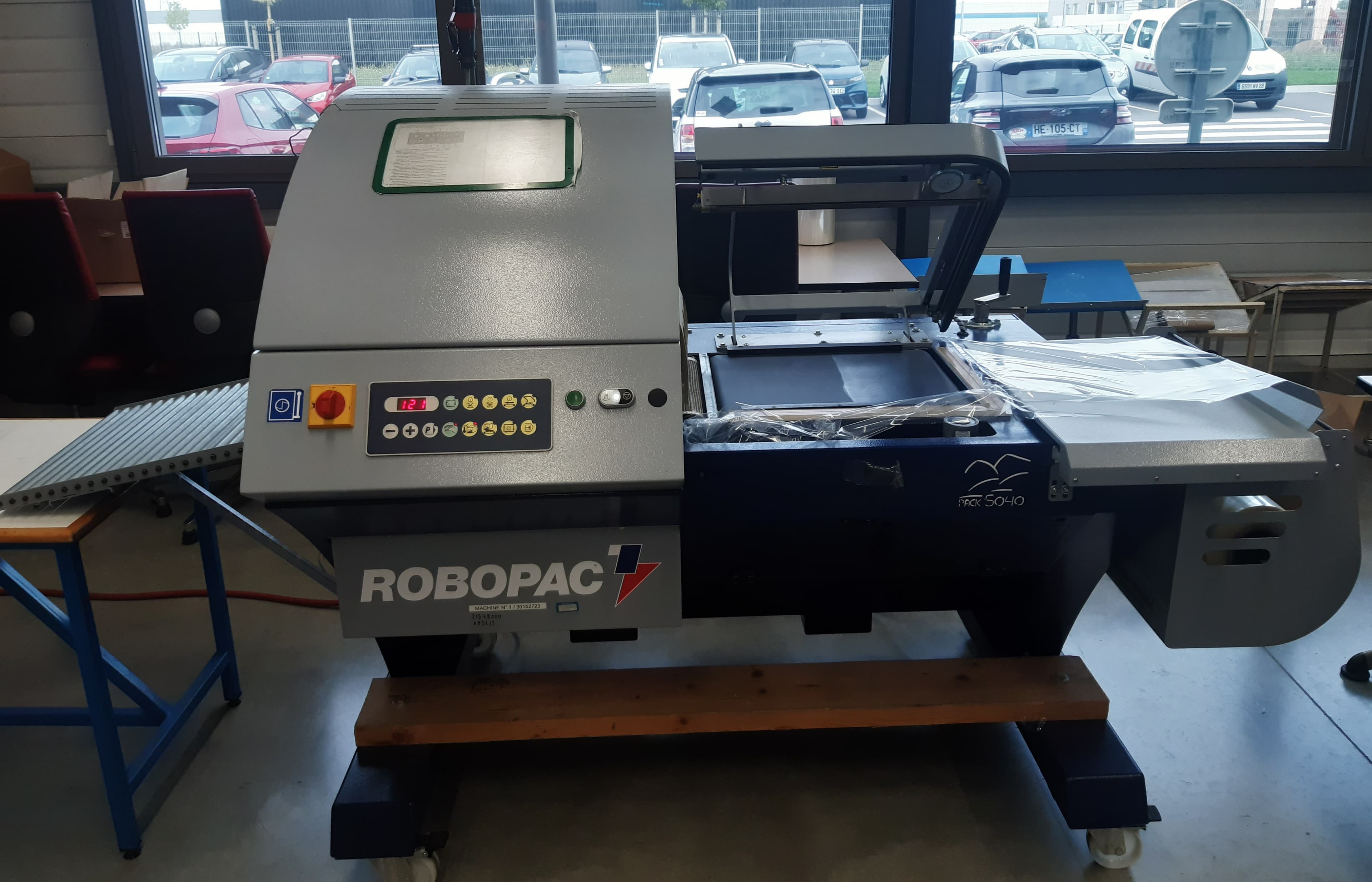 Filmeuse ROBOPAC Pack 50 40 A – 2017 | Occasion - Équipement professionnel d'occasion - Smart Reuse