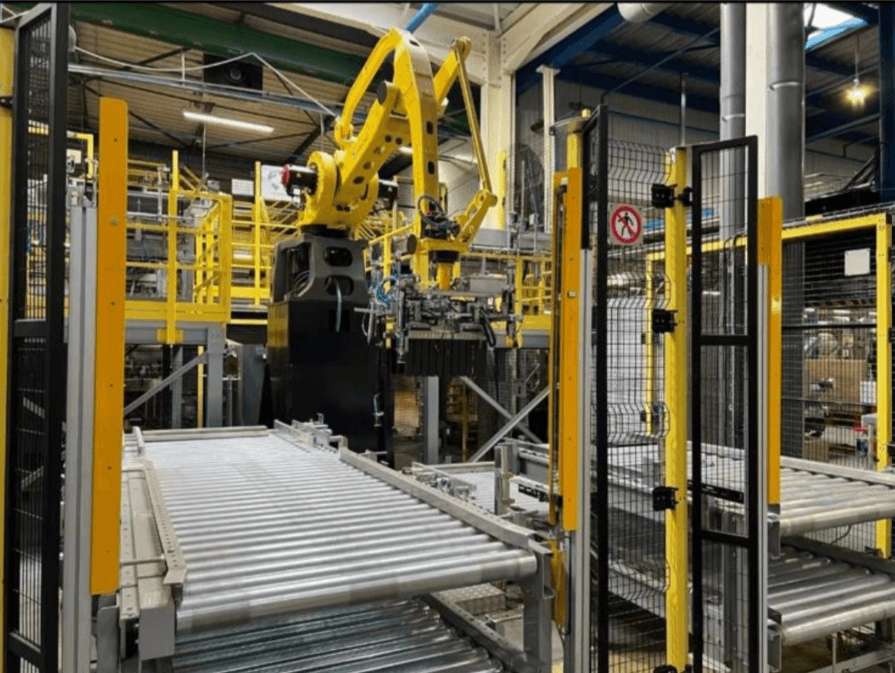 Ligne de palettisation automatisée Elettric80 + robots FANUC Elettric80 – 2017 | Occasion - Équipement professionnel d'occasion - Smart Reuse