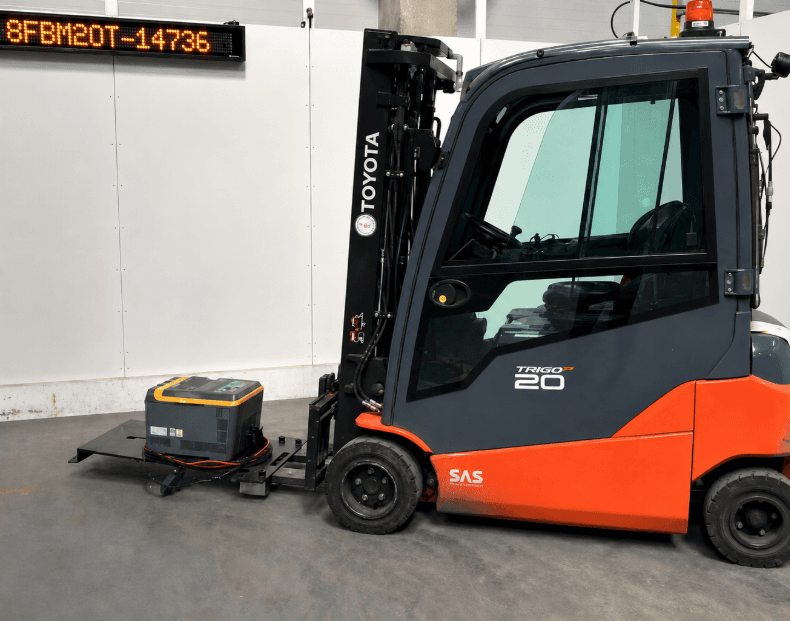 Chariot élévateur TOYOTA 8FBM20T – 2020 | Reconditionné - Équipement professionnel d'occasion - Smart Reuse