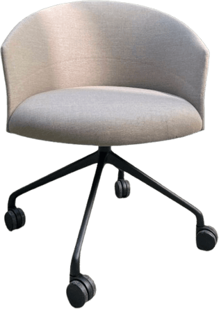 Chaise de réunion Viccarbe pivotante sur roulettes Viccarbe Occasion - Équipement professionnel d'occasion - Smart Reuse