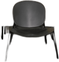 Chauffeuse Kartell Be Bop noire Kartell Be Bop Occasion - Équipement professionnel d'occasion - Smart Reuse