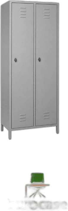 Vestiaire industrie propre 2 cases AFNOR D65-760 Reconditionné - Équipement professionnel d'occasion - Smart Reuse