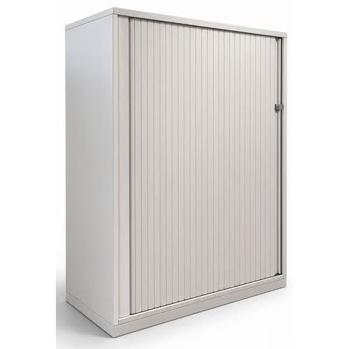 Armoire basse reconditionnée - À rideaux - Steelcase Steelcase Reconditionné — matériel professionnel d'occasion reconditionné Smart Reuse