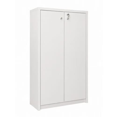 Armoire basse reconditionnée - À portes battantes - Blanche Reconditionné — matériel professionnel d'occasion reconditionné Smart Reuse