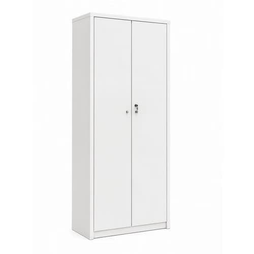 Armoire haute reconditionnée - À portes battantes - Blanche Reconditionné — matériel professionnel d'occasion reconditionné Smart Reuse