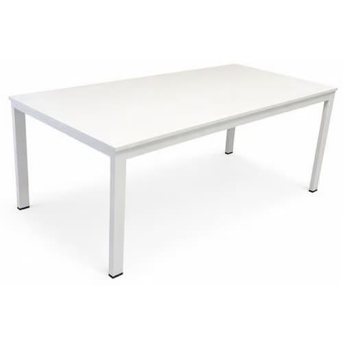Bureau reconditionné - 160 x 80 cm - Pieds U - Blanc Reconditionné — matériel professionnel d'occasion reconditionné Smart Reuse