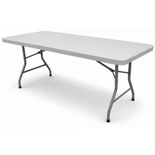 Table pliante reconditionnée - 183 x 76 cm - grise Reconditionné — matériel professionnel d'occasion reconditionné Smart Reuse