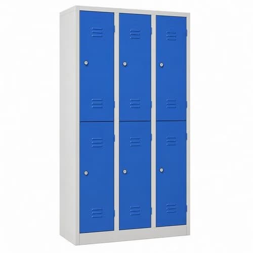 Vestiaire multicases reconditionné - 3 colonnes Reconditionné — matériel professionnel d'occasion reconditionné Smart Reuse