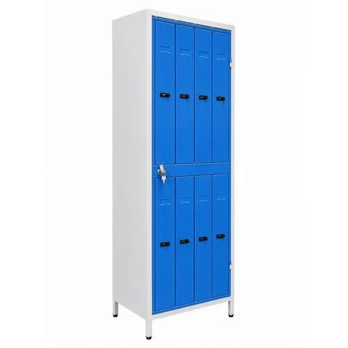 Vestiaire multicases reconditionné - 4 colonnes - Sur pieds Reconditionné — matériel professionnel d'occasion reconditionné Smart Reuse