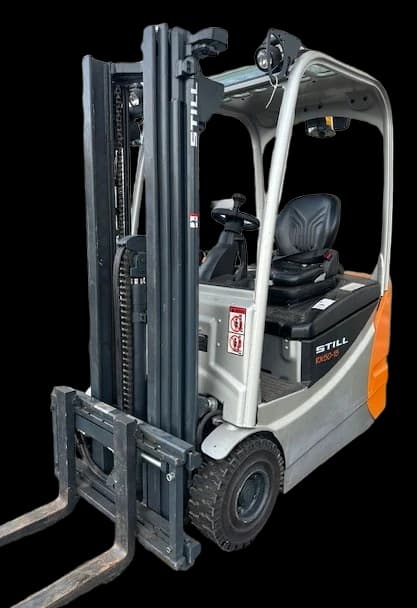 Chariot élévateur frontal électrique 3 roues Still RX50-15 2016 Occasion — matériel professionnel d'occasion reconditionné Smart Reuse