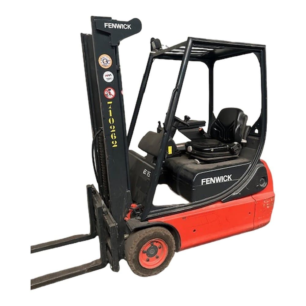 Chariot élévateur frontal électrique 3 roues Linde E16C-02 2004 Occasion — matériel professionnel d'occasion reconditionné Smart Reuse