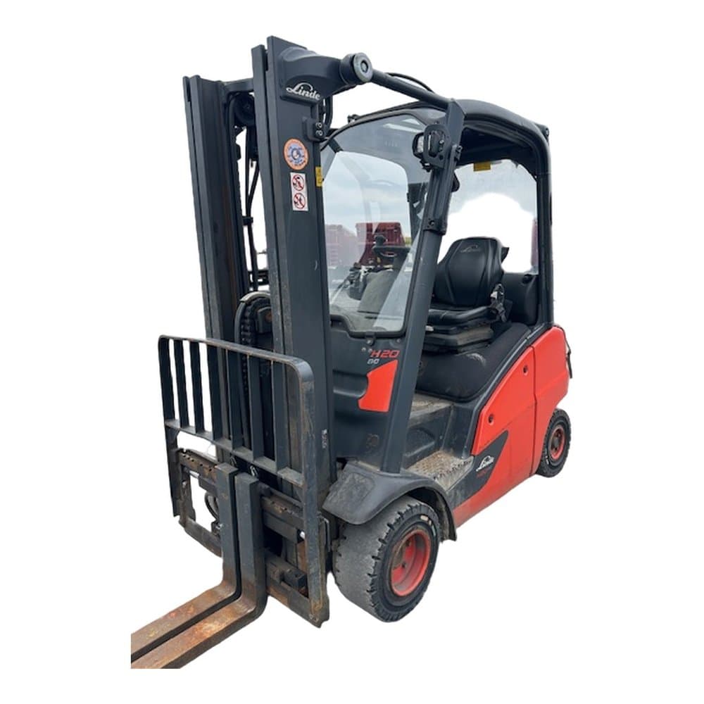 Chariot élévateur frontal gaz Linde H20T 2019 Occasion — matériel professionnel d'occasion reconditionné Smart Reuse