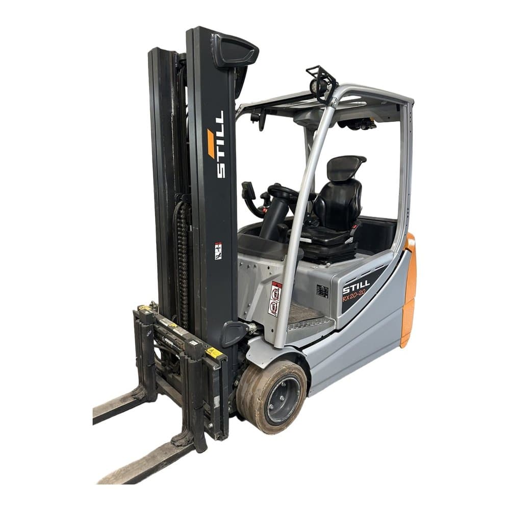 Chariot élévateur frontal électrique 3 roues Still RX20-20L 2020 Occasion — matériel professionnel d'occasion reconditionné Smart Reuse