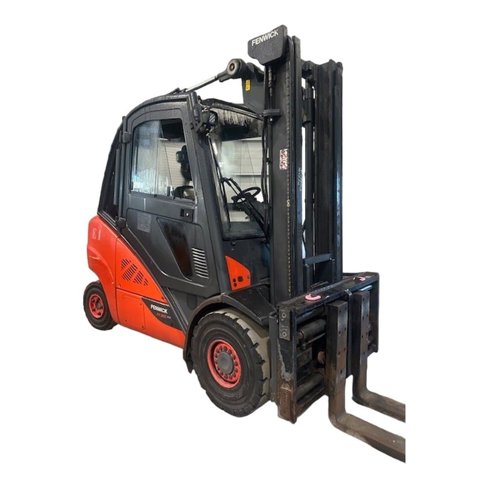 Chariot élévateur frontal gaz Linde H35T-02 2017 Occasion — matériel professionnel d'occasion reconditionné Smart Reuse