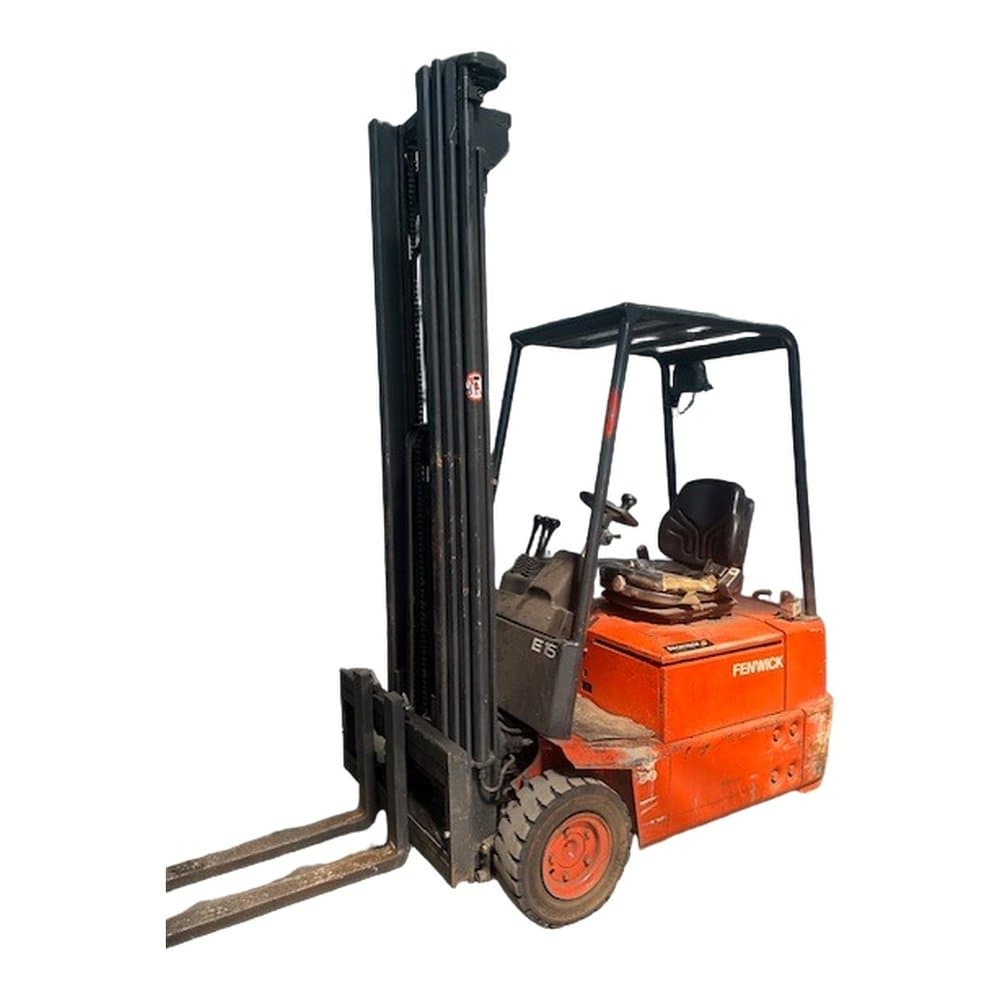 Chariot élévateur frontal électrique 3 roues Linde E15Z-02 2004 Occasion — matériel professionnel d'occasion reconditionné Smart Reuse