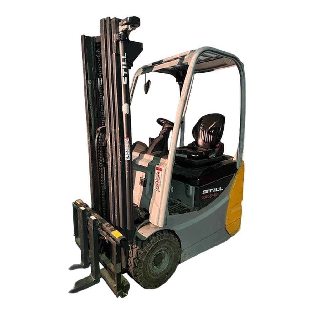 Chariot élévateur frontal électrique 3 roues Still RX50-10 2020 Occasion — matériel professionnel d'occasion reconditionné Smart Reuse