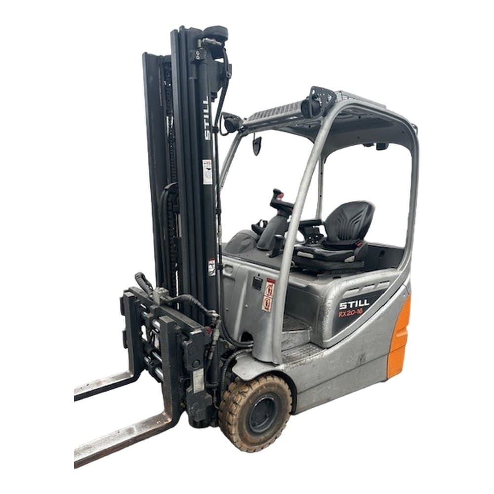 Chariot élévateur frontal électrique 3 roues Still RX20-16 2017 Occasion — matériel professionnel d'occasion reconditionné Smart Reuse