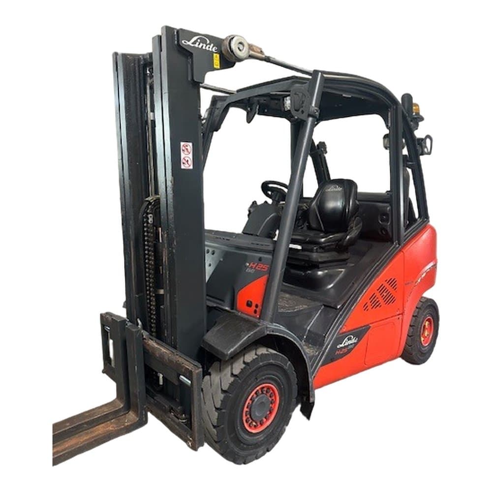 Chariot élévateur frontal gaz Linde H25T-02 2016 Occasion — matériel professionnel d'occasion reconditionné Smart Reuse
