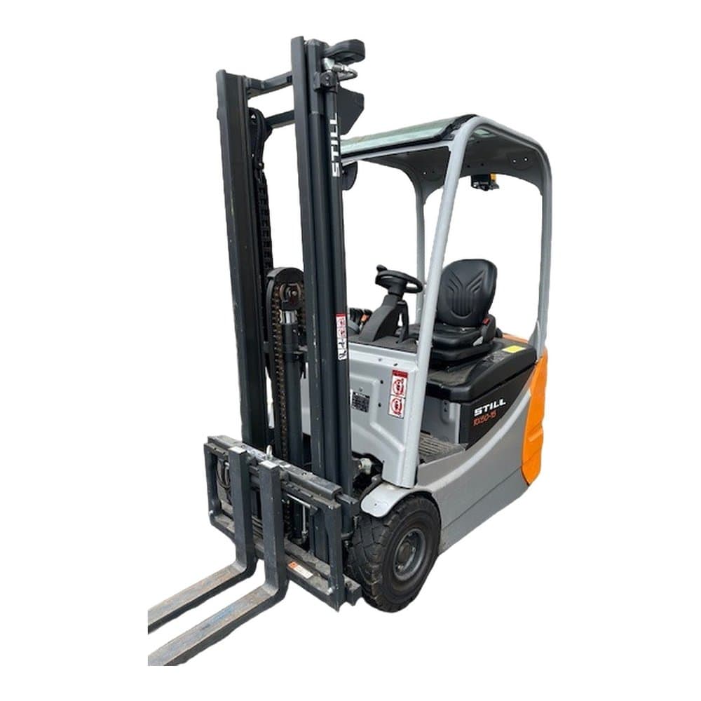 Chariot élévateur frontal électrique 3 roues Still RX50-15 2019 Occasion — matériel professionnel d'occasion reconditionné Smart Reuse