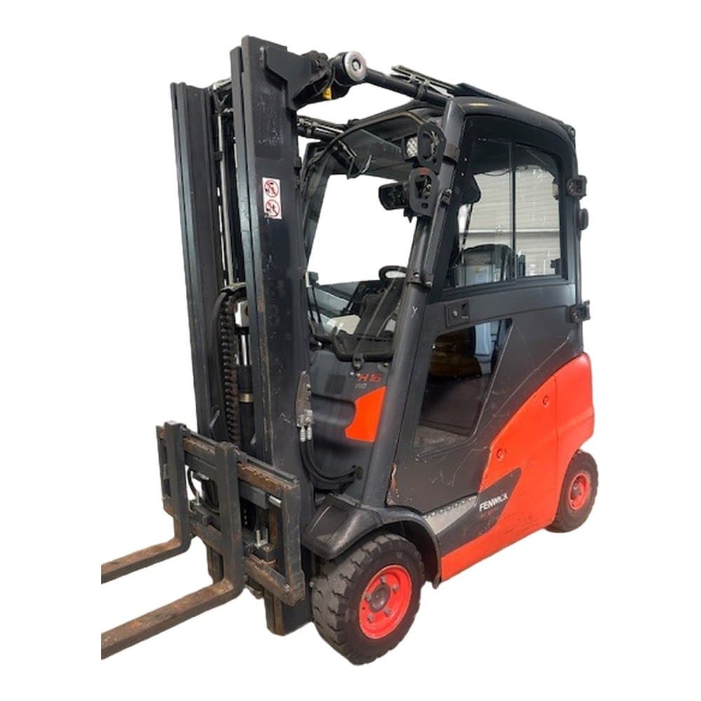 Chariot élévateur frontal gaz Linde H16T-01 2017 Occasion — matériel professionnel d'occasion reconditionné Smart Reuse