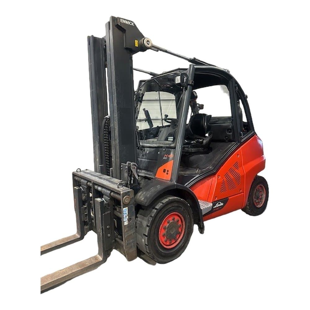 Chariot élévateur frontal gaz Linde H45T-02 2018 Occasion — matériel professionnel d'occasion reconditionné Smart Reuse