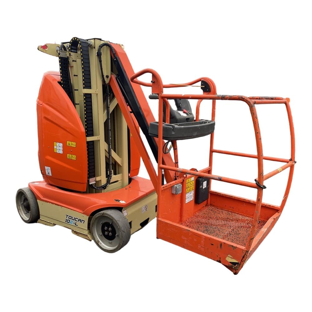 Nacelle élévatrice électrique à mât vertical JLG Toucan 10E-L 2022 Occasion — matériel professionnel d'occasion reconditionné Smart Reuse