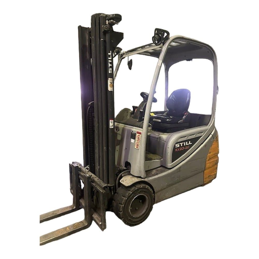 Chariot élévateur frontal électrique 3 roues Still RX20-20 2017 Occasion — matériel professionnel d'occasion reconditionné Smart Reuse
