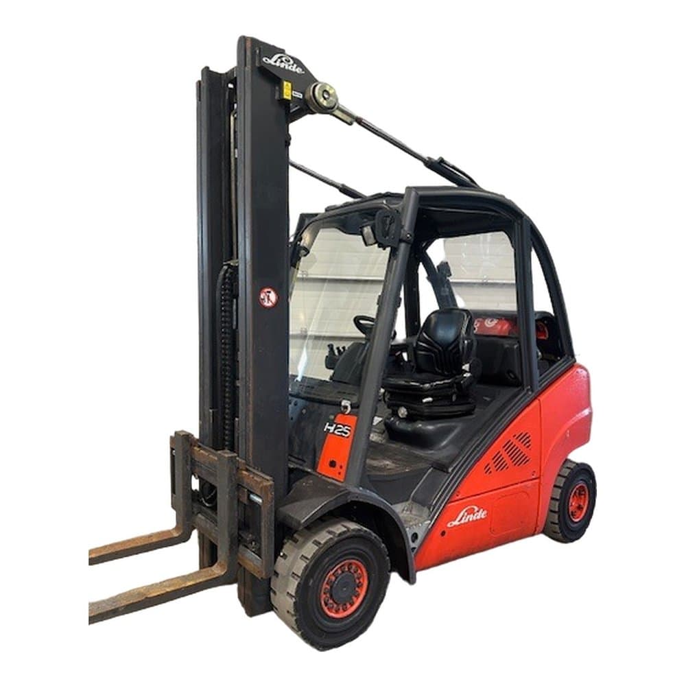 Chariot élévateur frontal gaz Linde H25T 2008 Occasion — matériel professionnel d'occasion reconditionné Smart Reuse