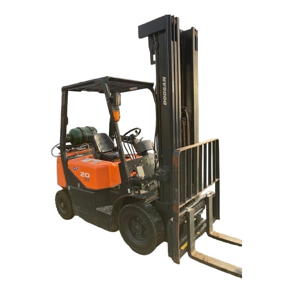 Chariot élévateur frontal gaz Doosan G20G 2016 Occasion — matériel professionnel d'occasion reconditionné Smart Reuse