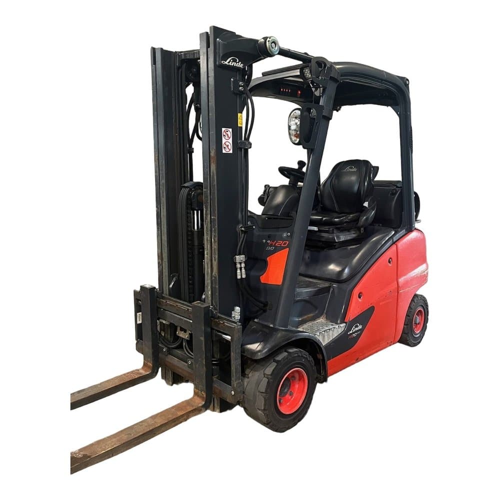 Chariot élévateur frontal gaz Linde H20T-01 2019 Occasion — matériel professionnel d'occasion reconditionné Smart Reuse