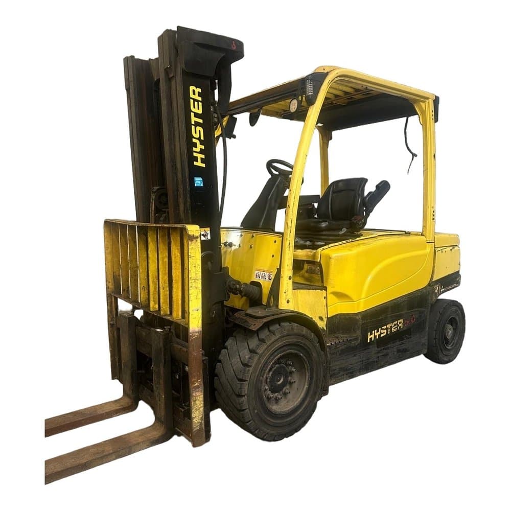 Chariot élévateur frontal électrique 4 roues Hyster J5.0XN 2018 Occasion — matériel professionnel d'occasion reconditionné Smart Reuse