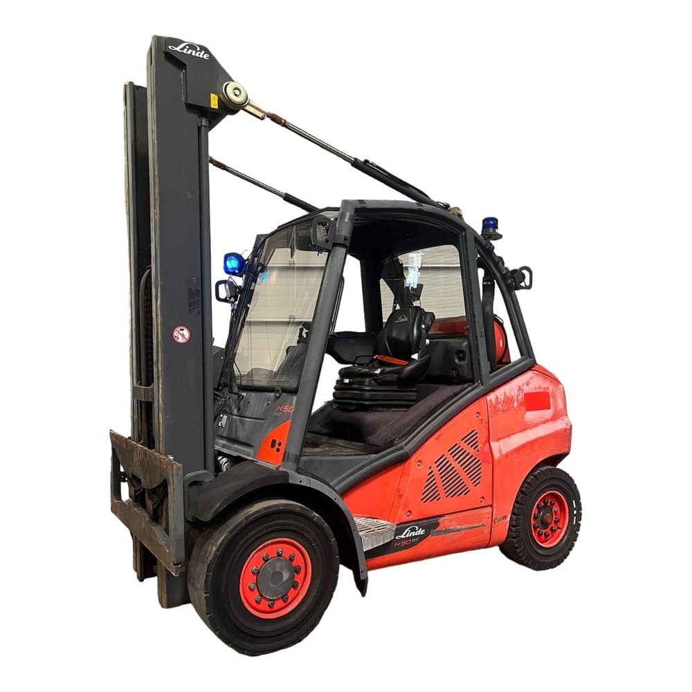 Chariot élévateur frontal gaz Linde H50T-02 2014 Occasion — matériel professionnel d'occasion reconditionné Smart Reuse