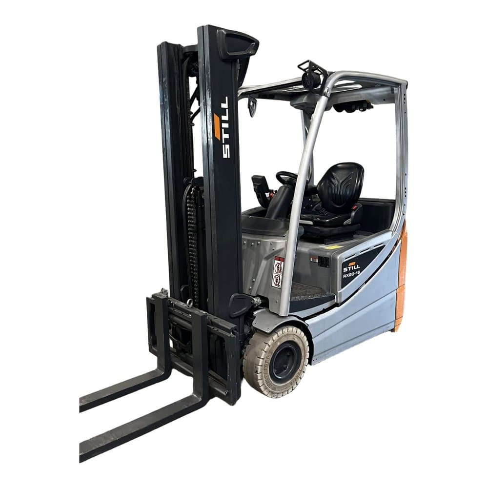 Chariot élévateur frontal électrique 3 roues Still RX20-16C 2019 Occasion — matériel professionnel d'occasion reconditionné Smart Reuse