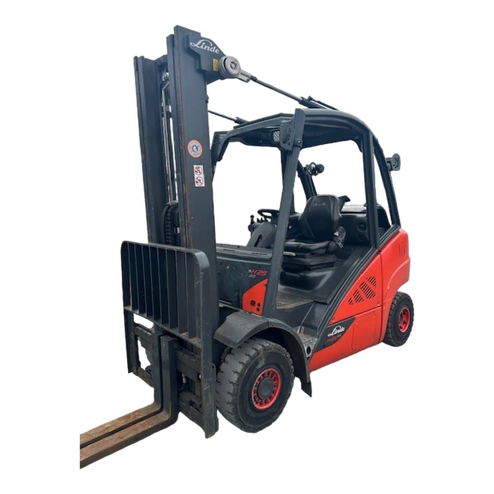 Chariot élévateur frontal gaz Linde H25T-02 2016 Occasion — matériel professionnel d'occasion reconditionné Smart Reuse