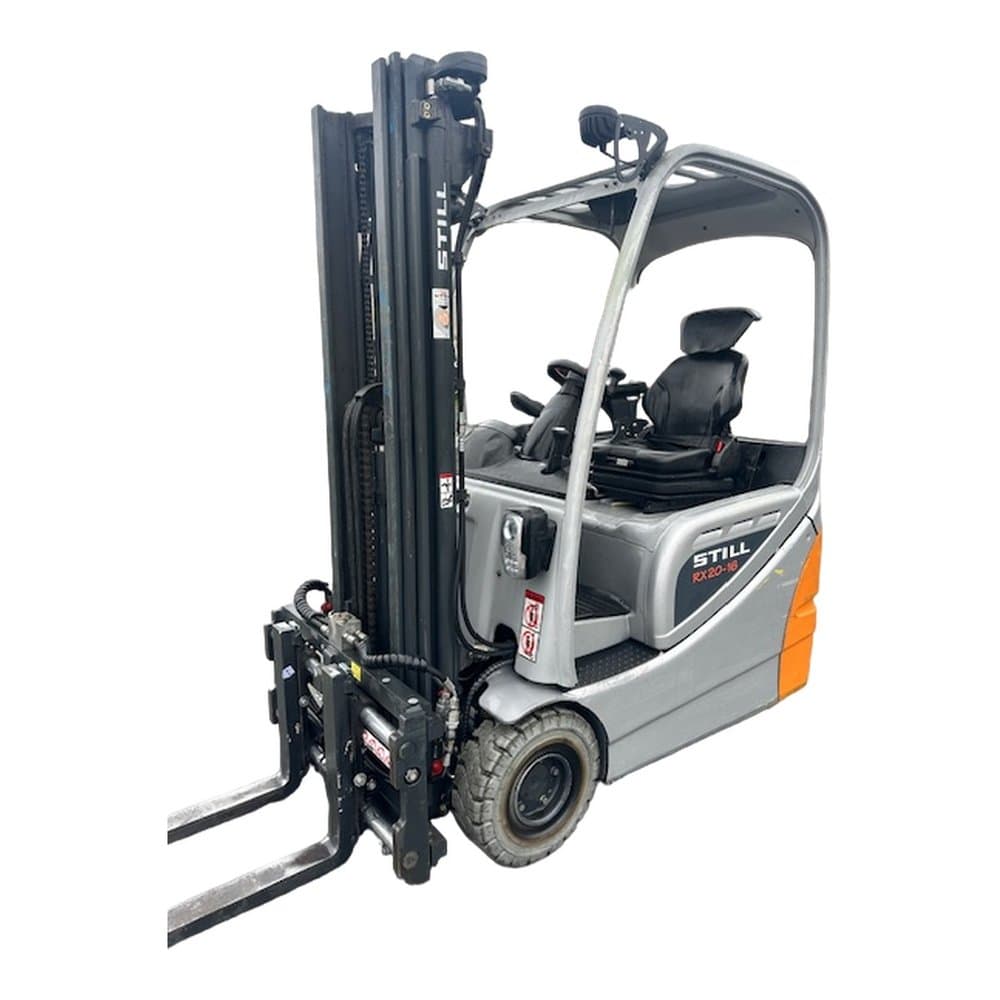 Chariot élévateur frontal électrique 3 roues Still RX20-16 2018 Occasion — matériel professionnel d'occasion reconditionné Smart Reuse