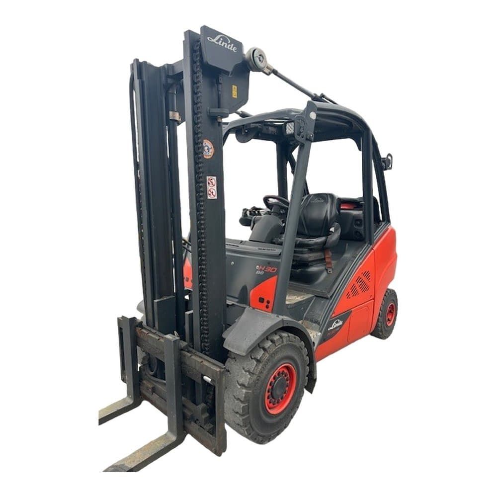 Chariot élévateur frontal gaz Linde H30T-02 2017 Occasion — matériel professionnel d'occasion reconditionné Smart Reuse
