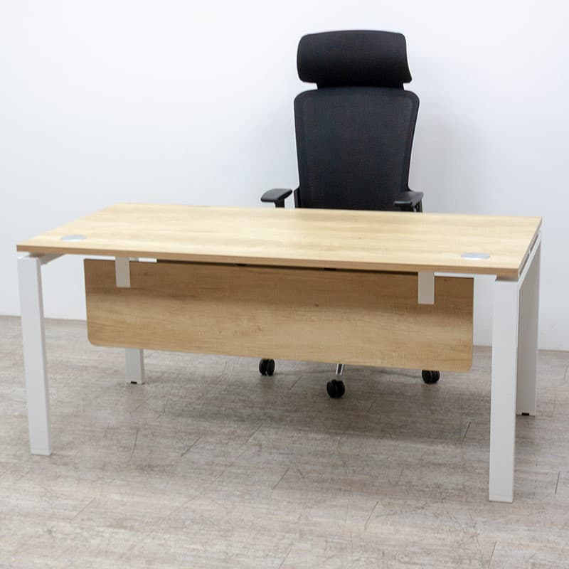 Bureau droit reconditionné Buronomic Astro L160 × P80 cm Buronomic Astro Reconditionné — matériel professionnel d'occasion Smart Reuse