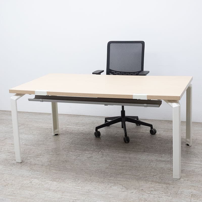 Bureau droit reconditionné Haworth Epure L160 × P90 cm Haworth Epure Reconditionné — matériel professionnel d'occasion Smart Reuse